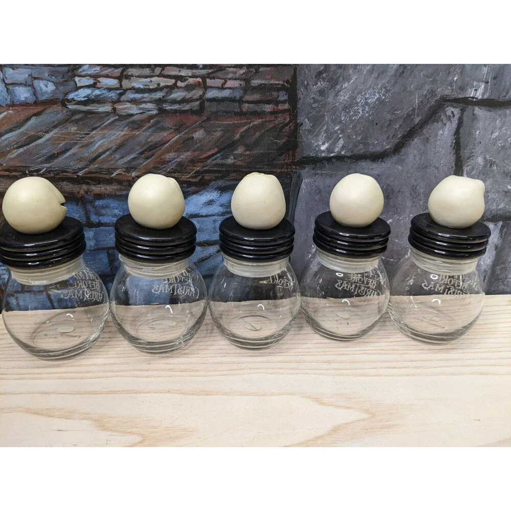 NECA Disney Nightmare Before Christmas Jack7s Head Storage Jars 5pcs Set